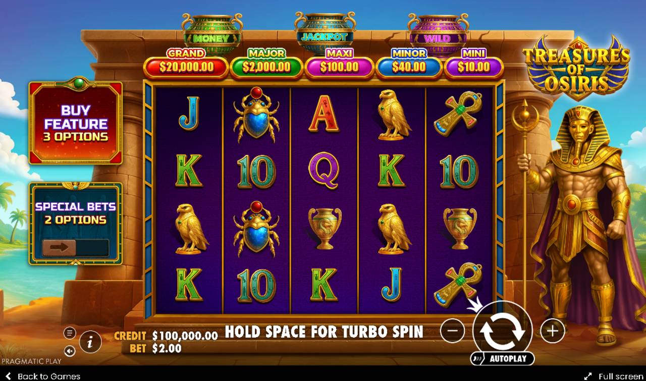 Treasures Of Osiris (Pragmatic Play) Image 2